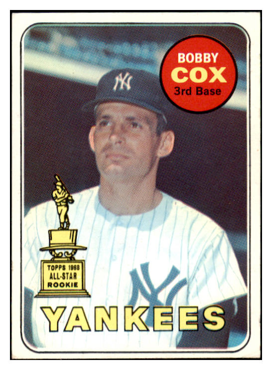 1969 Topps Baseball #237 Bobby Cox Yankees NR-MT 519944