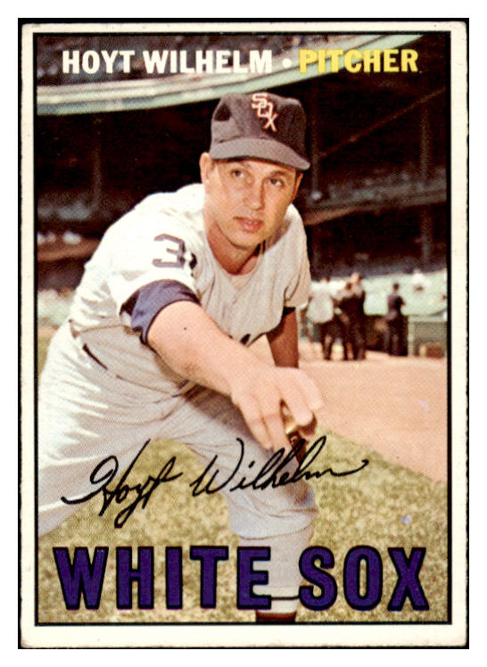 1967 Topps Baseball #422 Hoyt Wilhelm White Sox EX 519946