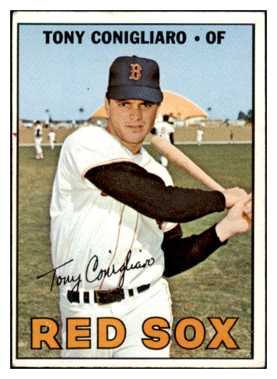 1967 Topps Baseball #280 Tony Conigliaro Red Sox VG-EX 519951