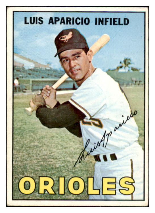 1967 Topps Baseball #060 Luis Aparicio Orioles VG-EX 519960