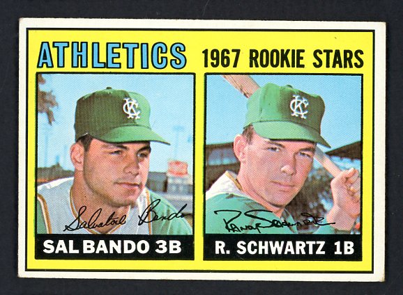 1967 Topps Baseball #033 Sal Bando A's VG-EX 519961