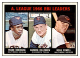 1967 Topps Baseball #241 A.L. RBI Leaders Robinson EX-MT 519973