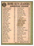 1967 Topps Baseball #241 A.L. RBI Leaders Robinson VG-EX 519980