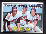 1967 Topps Baseball #001 Brooks Robinson Frank Robinson EX-MT 519986