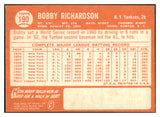 1964 Topps Baseball #190 Bobby Richardson Yankees EX-MT 519993