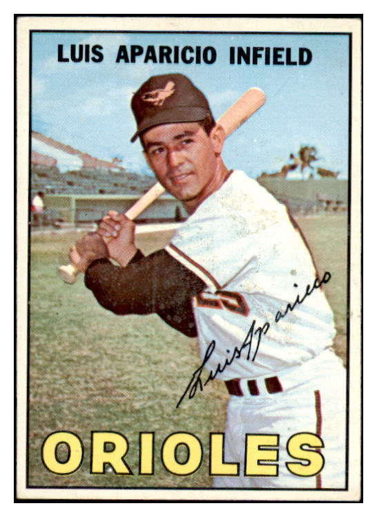 1967 Topps Baseball #060 Luis Aparicio Orioles EX-MT 520012