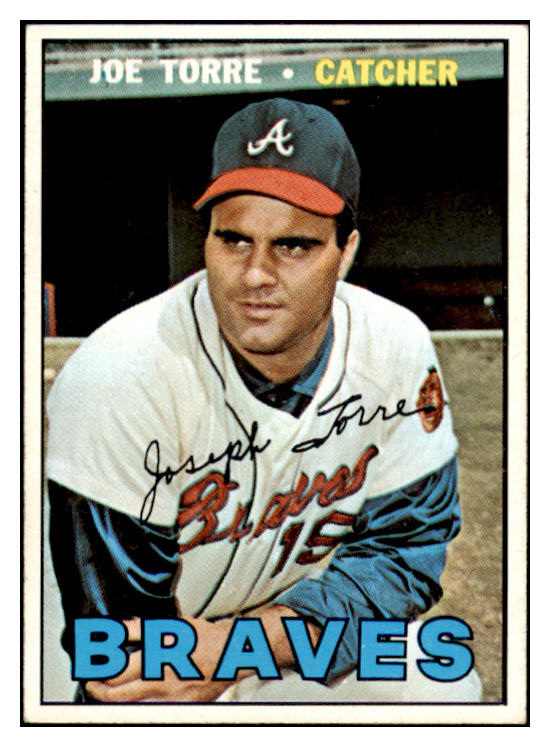 1967 Topps Baseball #350 Joe Torre Braves EX-MT 520014