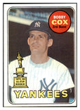 1969 Topps Baseball #237 Bobby Cox Yankees EX-MT 520019