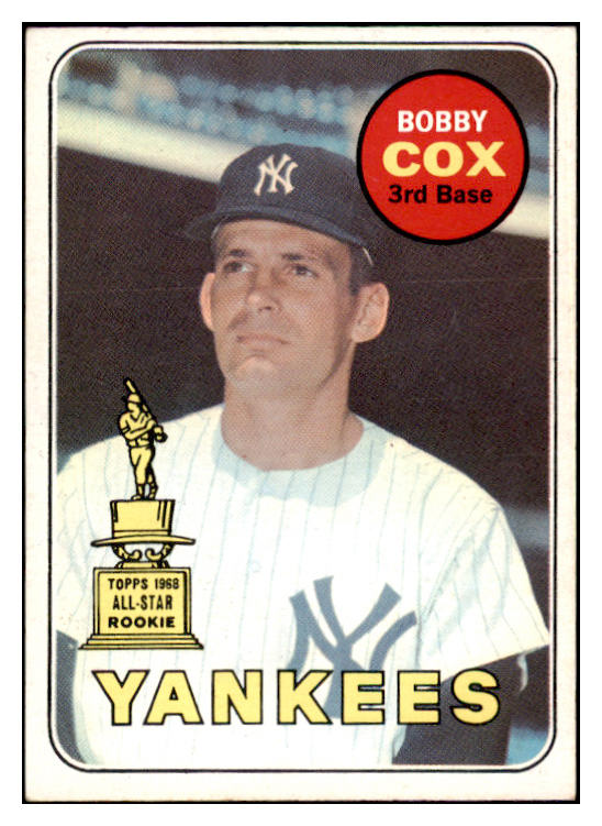 1969 Topps Baseball #237 Bobby Cox Yankees EX-MT 520021