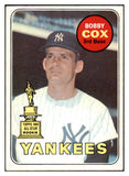 1969 Topps Baseball #237 Bobby Cox Yankees EX-MT 520021