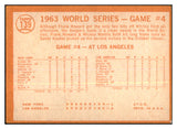 1964 Topps Baseball #139 World Series Game 4 Howard VG-EX 520024