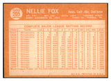 1964 Topps Baseball #205 Nellie Fox Colt .45s EX-MT 520025