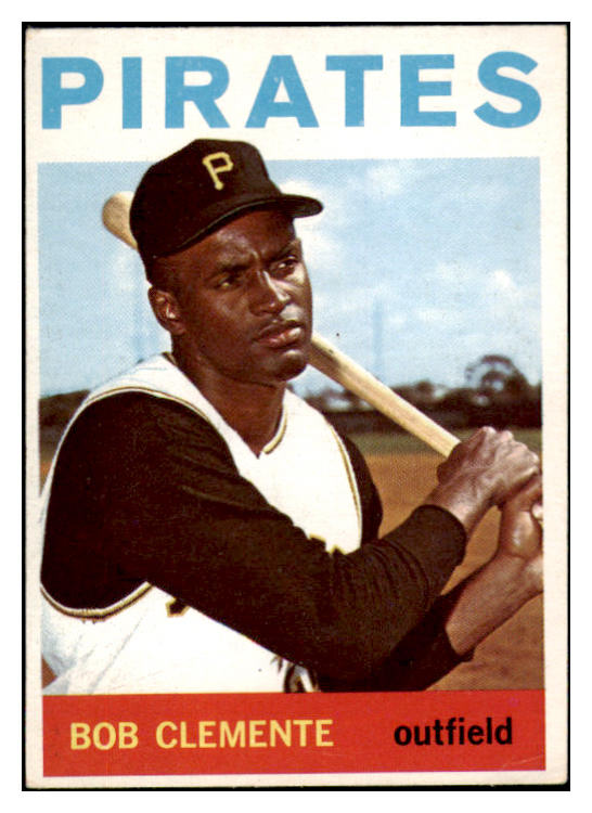 1964 Topps Baseball #440 Roberto Clemente Pirates VG-EX 520031