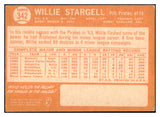 1964 Topps Baseball #342 Willie Stargell Pirates VG-EX 520032