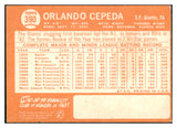 1964 Topps Baseball #390 Orlando Cepeda Giants EX 520047