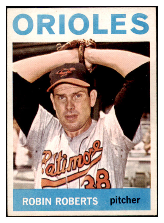 1964 Topps Baseball #285 Robin Roberts Orioles EX-MT 520057