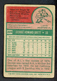 1975 Topps Baseball #228 George Brett Royals Poor 520058