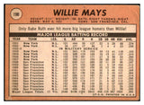 1969 Topps Baseball #190 Willie Mays Giants VG 520062