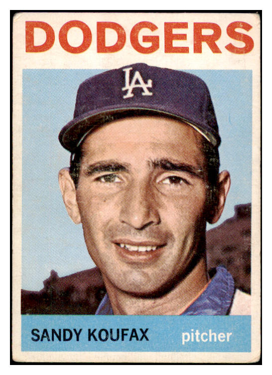 1964 Topps Baseball #200 Sandy Koufax Dodgers VG 520071