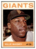 1964 Topps Baseball #350 Willie McCovey Giants VG 520073