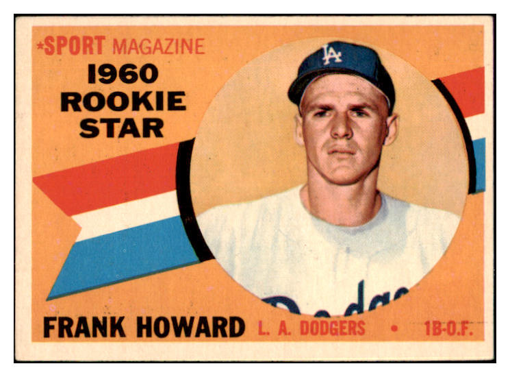 1960 Topps Baseball #132 Frank Howard Dodgers EX-MT 520080