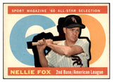 1960 Topps Baseball #555 Nellie Fox A.S. White Sox EX-MT 520083