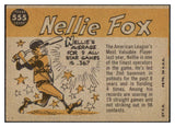 1960 Topps Baseball #555 Nellie Fox A.S. White Sox EX-MT 520083