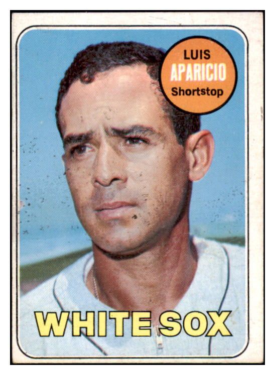 1969 Topps Baseball #075 Luis Aparicio White Sox VG-EX 520090