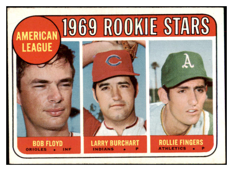 1969 Topps Baseball #597 Rollie Fingers A's EX-MT 520115