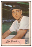 1954 Bowman Baseball #025 Wes Westrum Giants EX-MT 520130