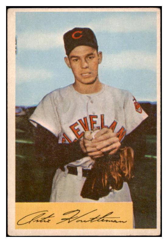 1954 Bowman Baseball #020 Art Houtteman Indians EX-MT 520136