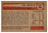 1954 Bowman Baseball #096 Joe Adcock Braves EX-MT 520154