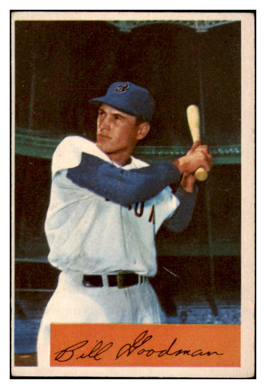 1954 Bowman Baseball #082 Billy Goodman Red Sox EX-MT 520157