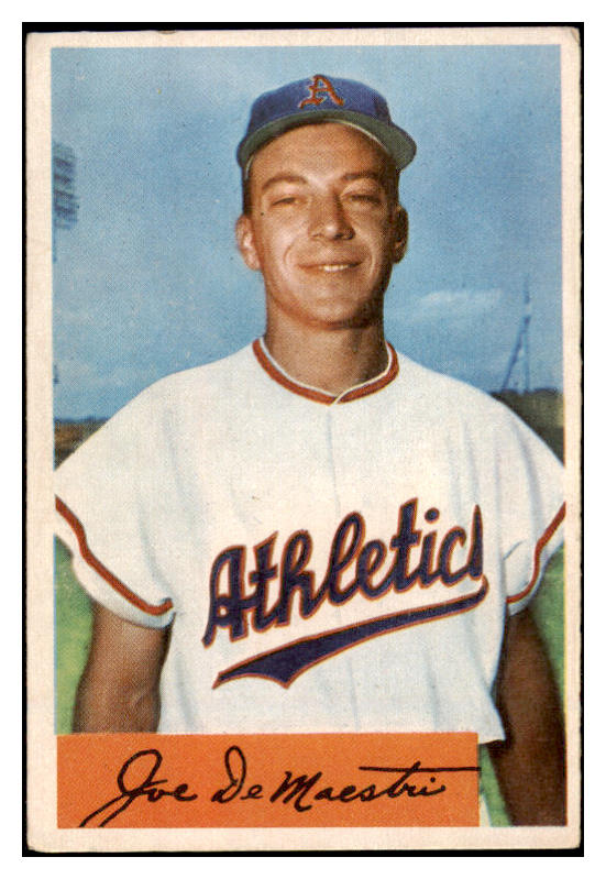 1954 Bowman Baseball #147 Joe Demaestri A's EX-MT 520166