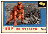 1955 Topps Football #048 Ed Widseth Minnesota VG-EX 520183