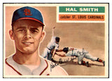 1956 Topps Baseball #283 Hal Smith Cardinals EX-MT 520185