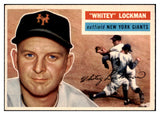 1956 Topps Baseball #205 Whitey Lockman Giants EX-MT 520190