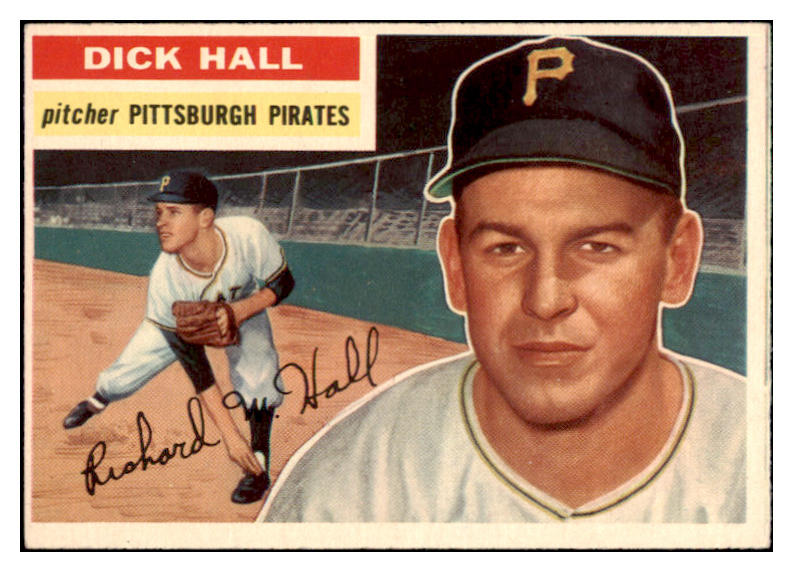 1956 Topps Baseball #331 Dick Hall Pirates EX-MT 520213