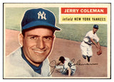 1956 Topps Baseball #316 Jerry Coleman Yankees EX-MT 520220