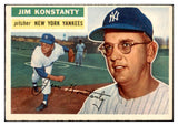 1956 Topps Baseball #321 Jim Konstanty Yankees EX-MT 520222