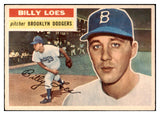 1956 Topps Baseball #270 Billy Loes Dodgers EX-MT 520237