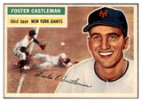 1956 Topps Baseball #271 Foster Castleman Giants EX-MT 520238