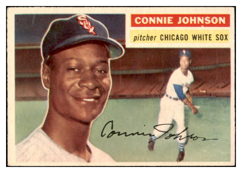 1956 Topps Baseball #326 Connie Johnson White Sox EX-MT 520239