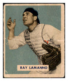 1949 Bowman Baseball #114 Ray Lammano Reds Fair 520249