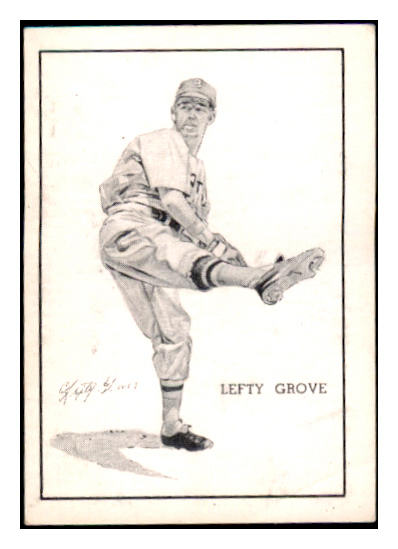 1950-56 Callahan Lefty Grove Red Sox VG-EX 520252