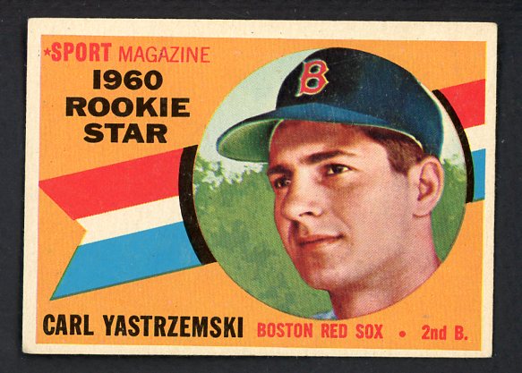 1960 Topps Baseball #148 Carl Yastrzemski Red Sox EX 520261