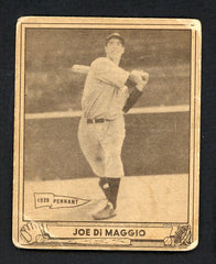 1940 Play Ball #001 Joe DiMaggio Yankees GD-VG 520262