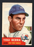 1953 Topps Baseball #104 Yogi Berra Yankees VG-EX 520264