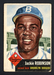 1953 Topps Baseball #001 Jackie Robinson Dodgers GD-VG 520265