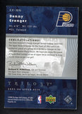 2006 UD Trilogy #CE-DG Danny Granger Pacers Jersey Relic 520268